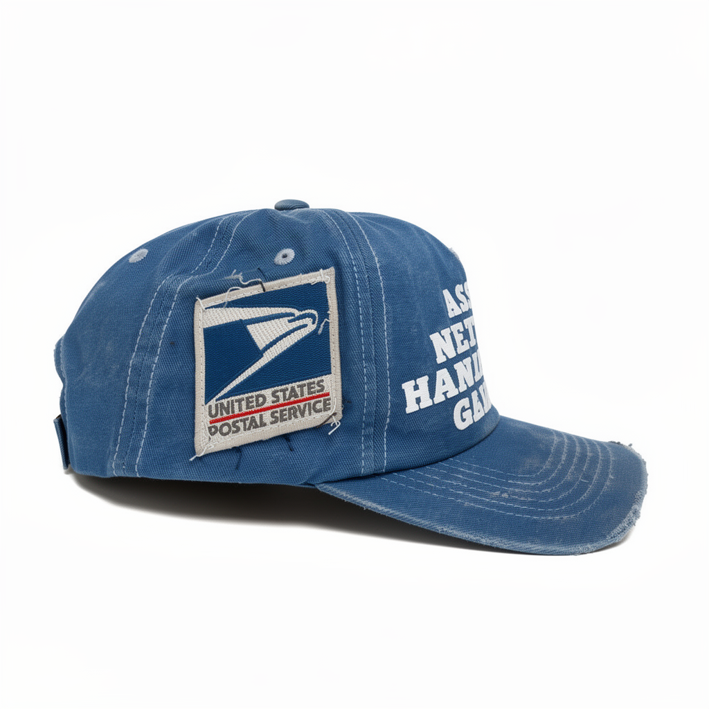 PERFECTLY AGED POSTAL SERVICE HAT
