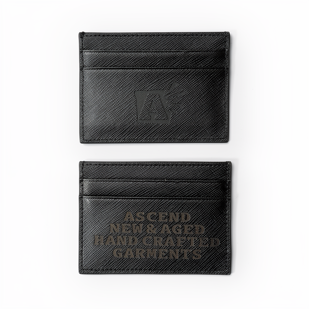 NEW & AGED CARD HOLDER - BLACK